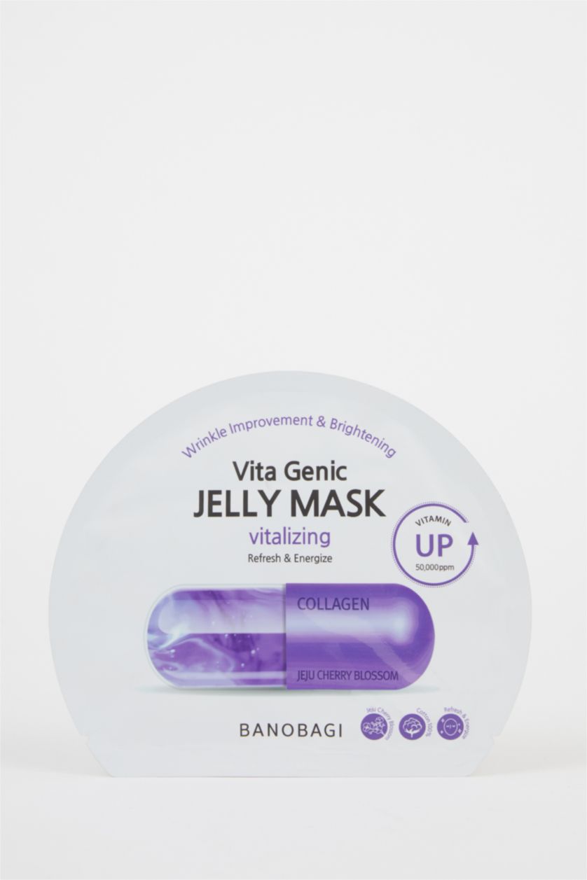 Kadın Koyu Mor Banobagi Vita Genic Vitalizing Jel Maske – Canlandırıcı & Enerji Verici Maske 10ml