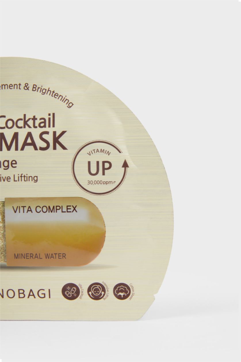 Kadın Altın Banobagi Vita Cocktail Foil Anti-Aging Mask 10ml – Yaşlanma Karşıtı & Canlandırıcı Folyo Yüz Maskesi