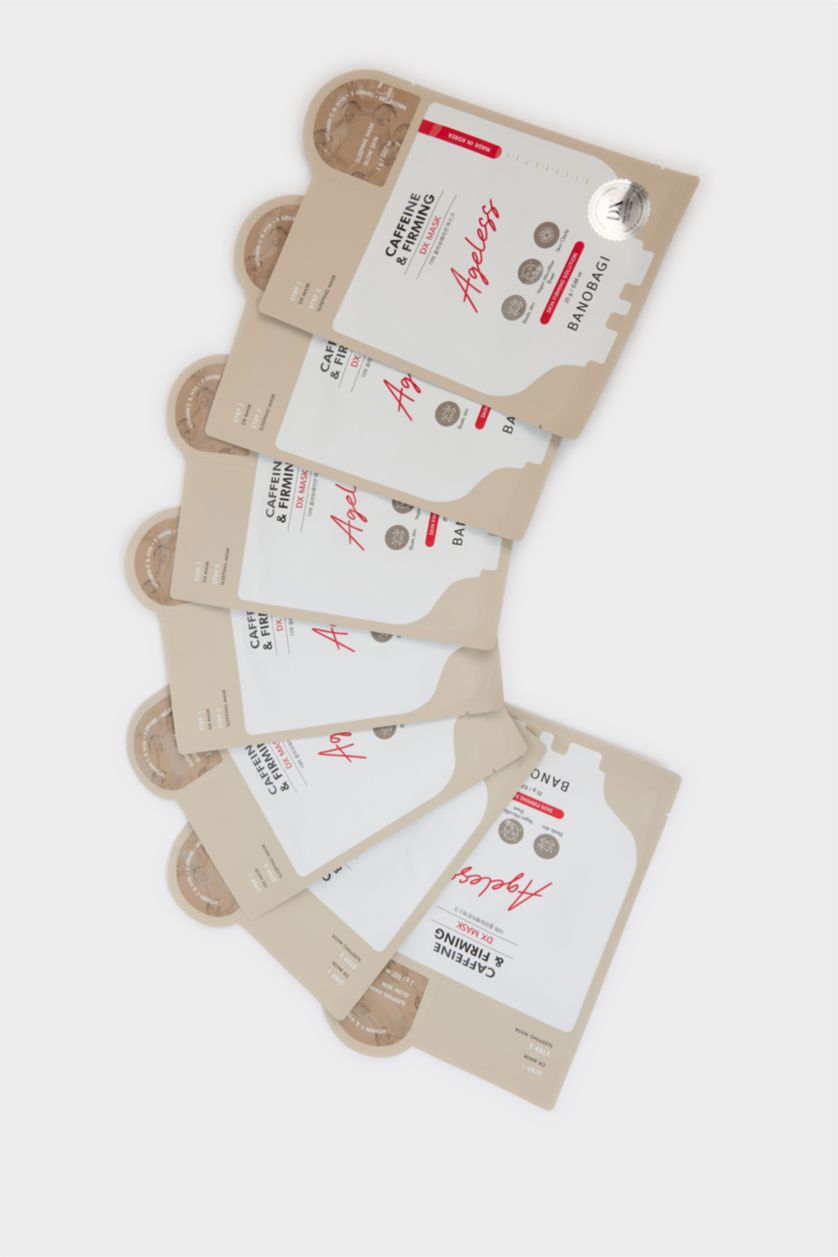 Kadın Bej Banobagi DX Caffeine Firming Ageless-Sıkılaştırıcı Yaşlanma Karşıtı Kafein Maskesi 10ml