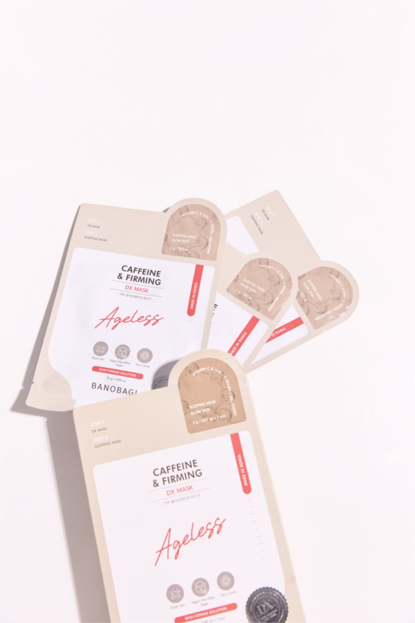 Kadın Bej Banobagi DX Caffeine Firming Ageless-Sıkılaştırıcı Yaşlanma Karşıtı Kafein Maskesi 10ml