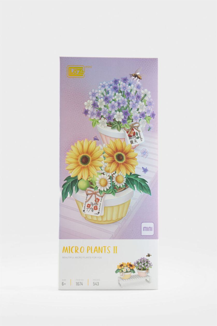 Kadın Karma Renkli Çiçekli Blok Set