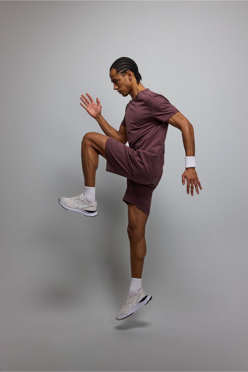 MAN Açık Mor Standard Fit Sports Shorts