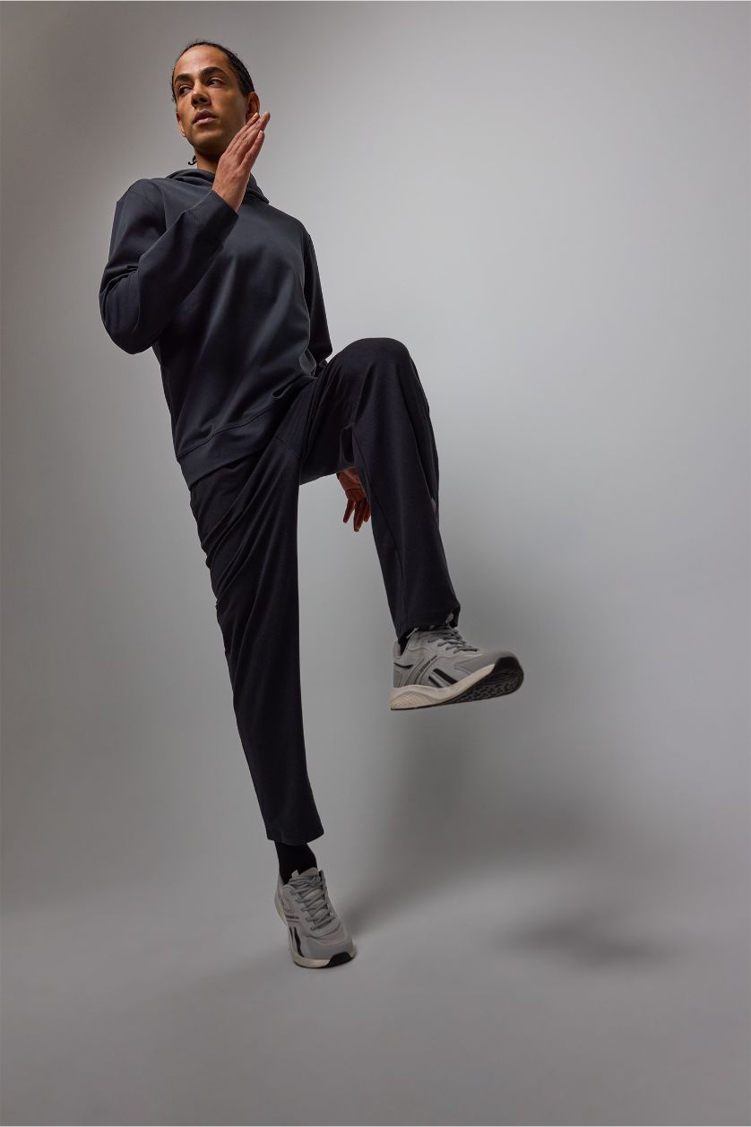 رجال أنثرا سروال رياضي قماش رقيق قصة عادية