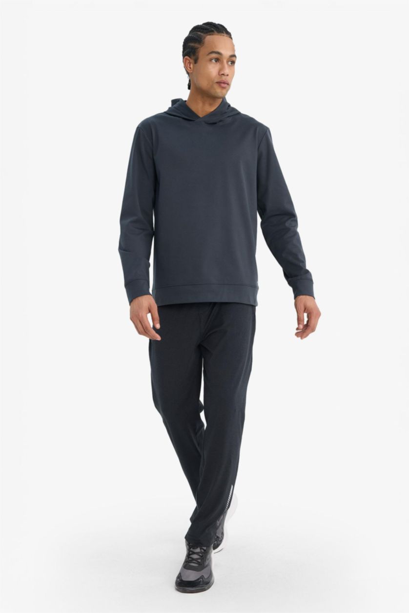 رجال أنثرا سروال رياضي قماش رقيق قصة عادية