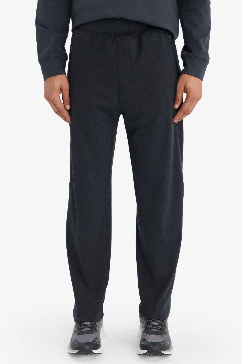 رجال أنثرا سروال رياضي قماش رقيق قصة عادية