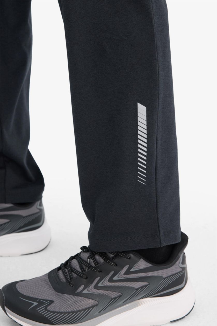 رجال أنثرا سروال رياضي قماش رقيق قصة عادية