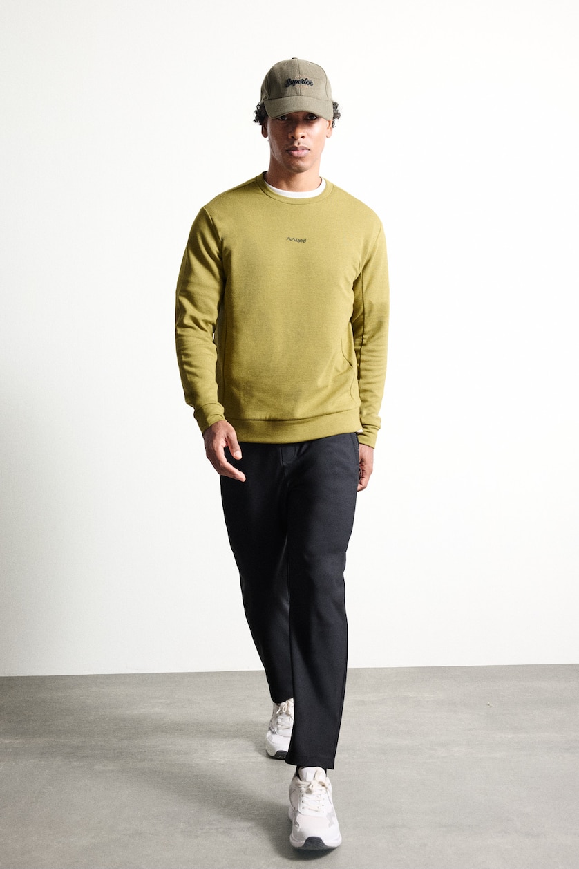 رجال أسود Standard Fit Trousers