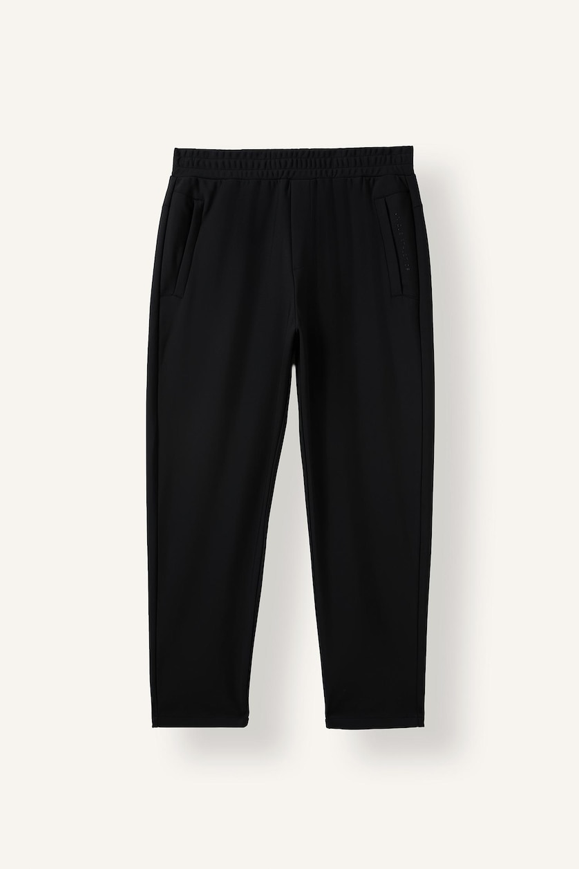 رجال أسود Standard Fit Trousers