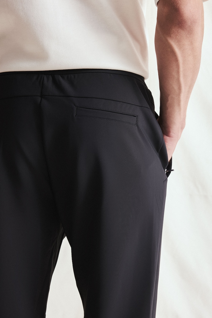 MESHKUJ NAVY Standard Fit Trousers