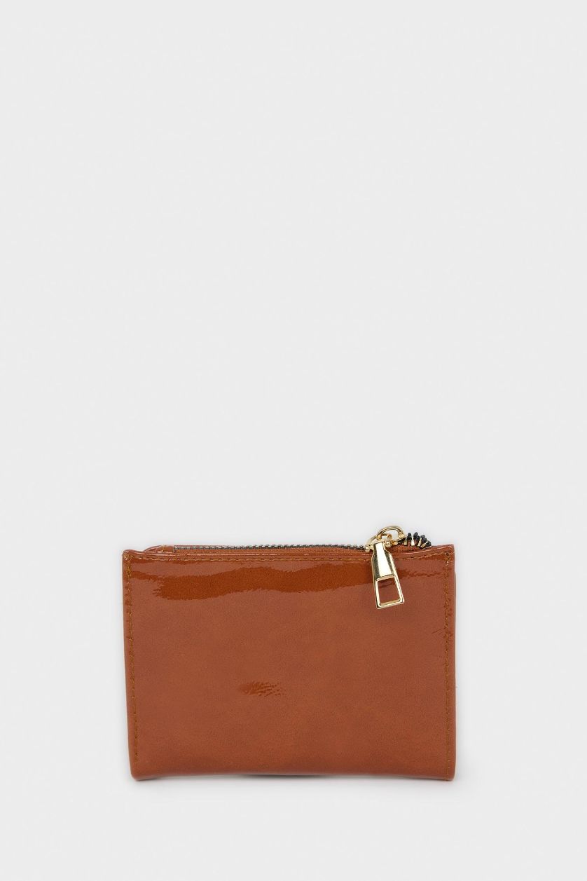 WOMAN Tan Woman Faux Leather Wallets