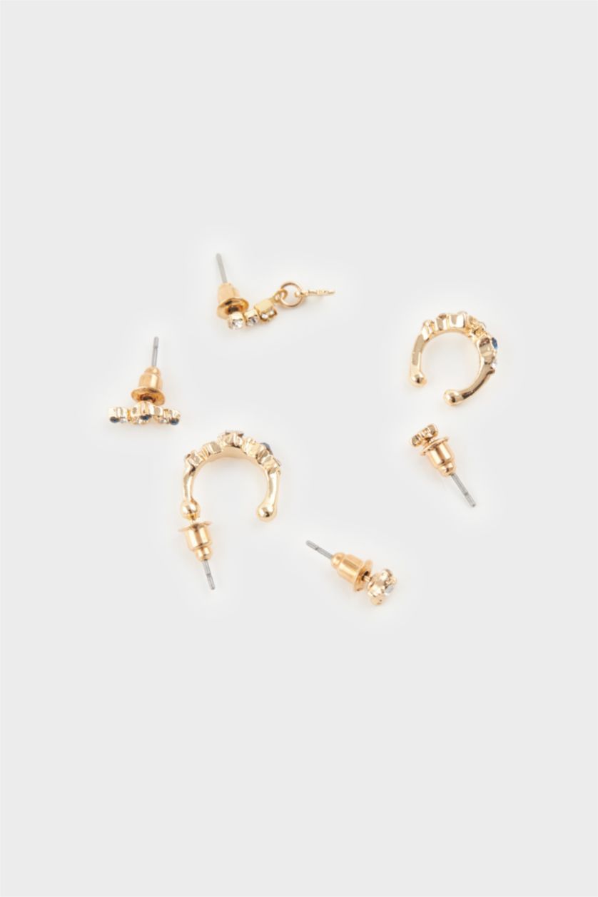 Kadın Altın Kadın 6'lı Gold Küpe