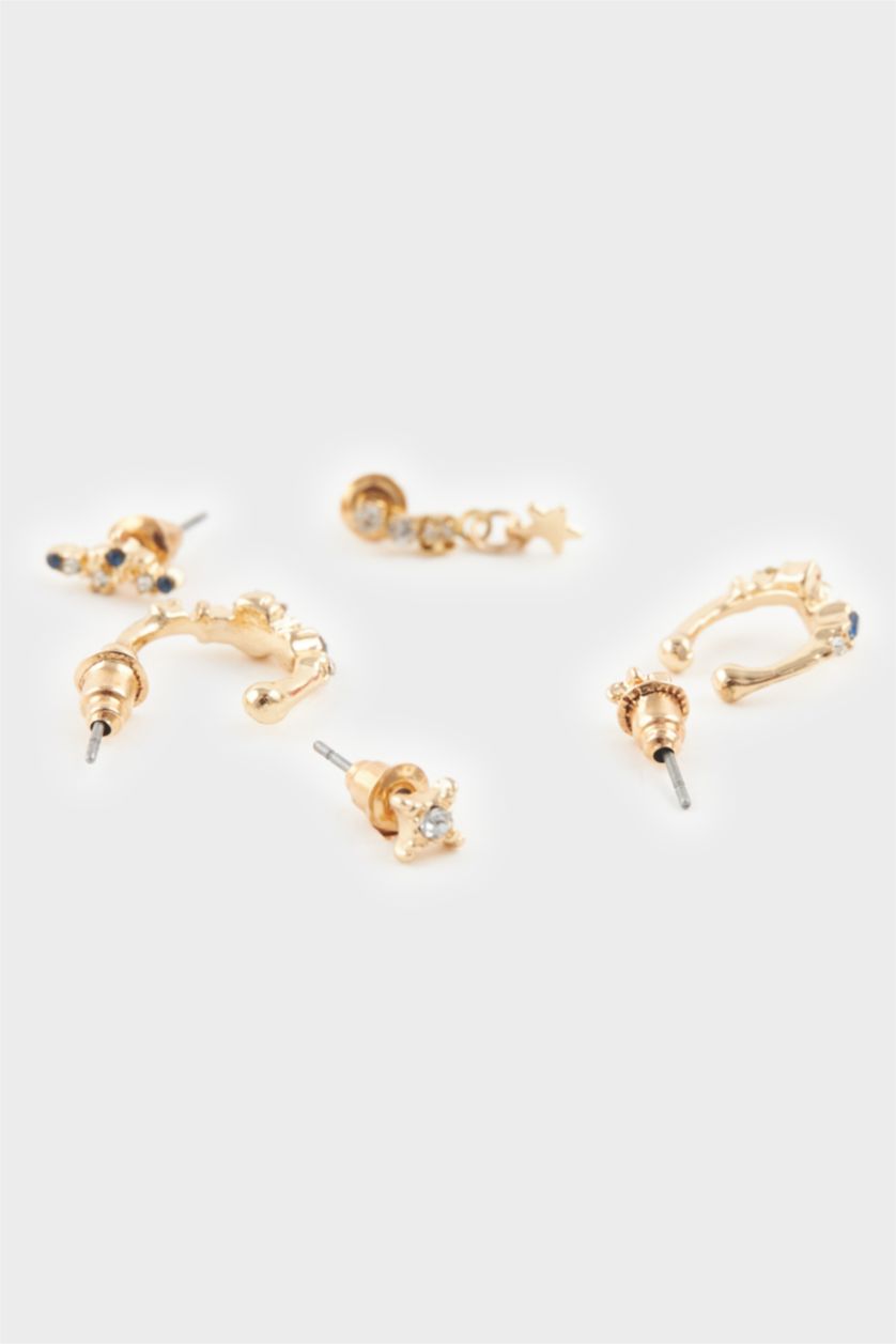 Kadın Altın Kadın 6'lı Gold Küpe