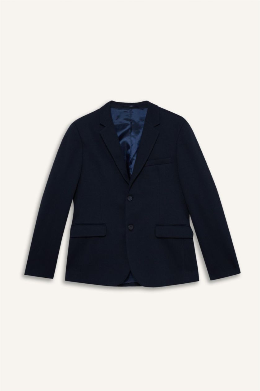 MAN NAVY Slim Fit Blazer