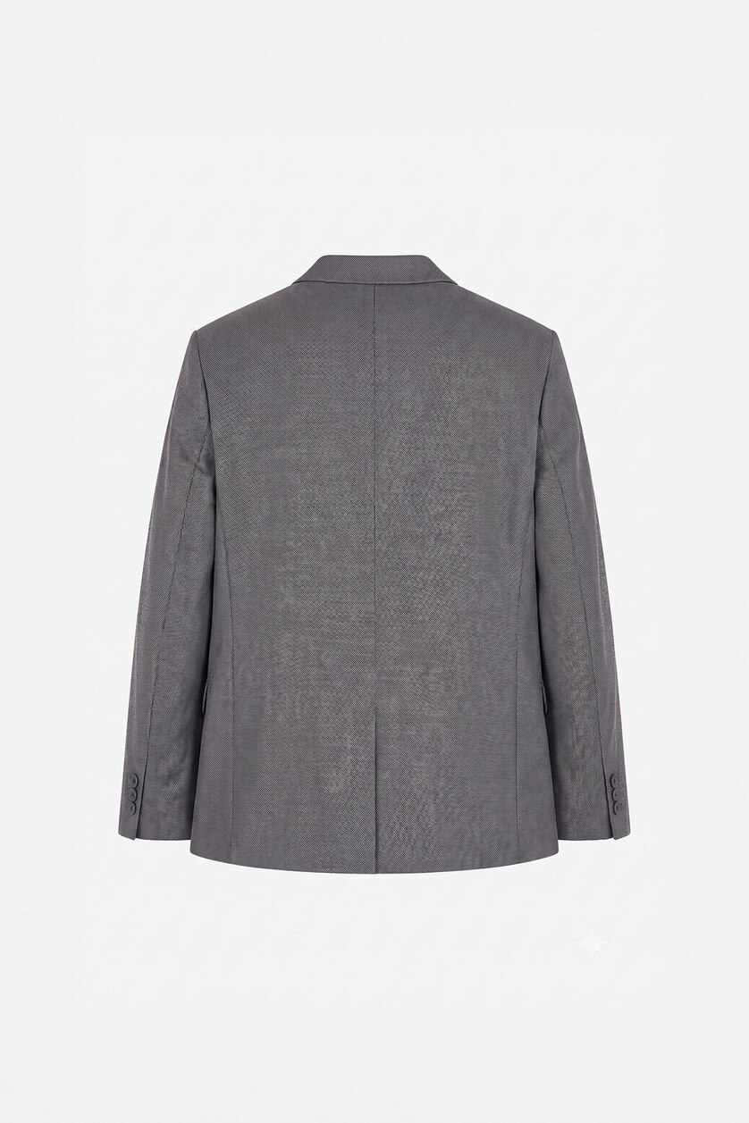 MAN Anthracite Melange Slim Fit Blazer