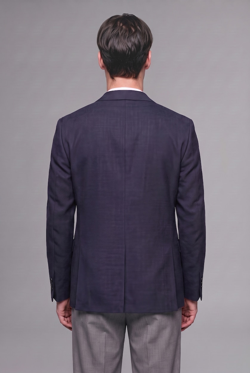 MAN NAVY Slim Fit Blazer