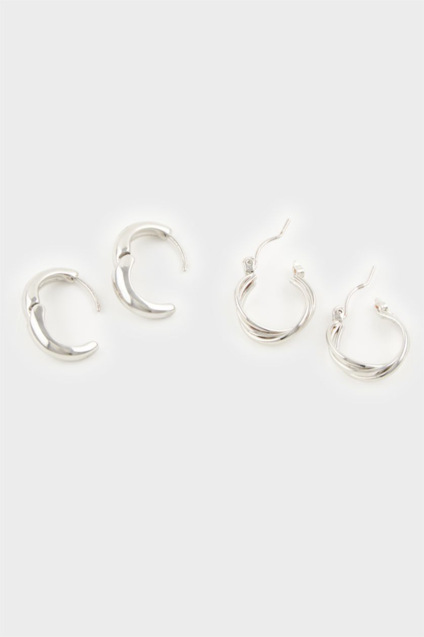 WOMAN Gümüş 3 piece Earring