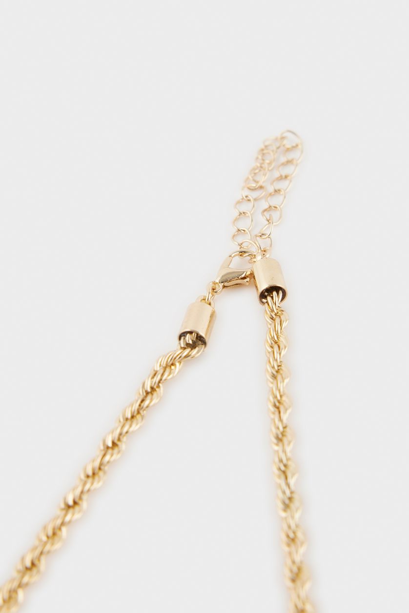 WOMAN Altın Woman Golden Charms Necklace