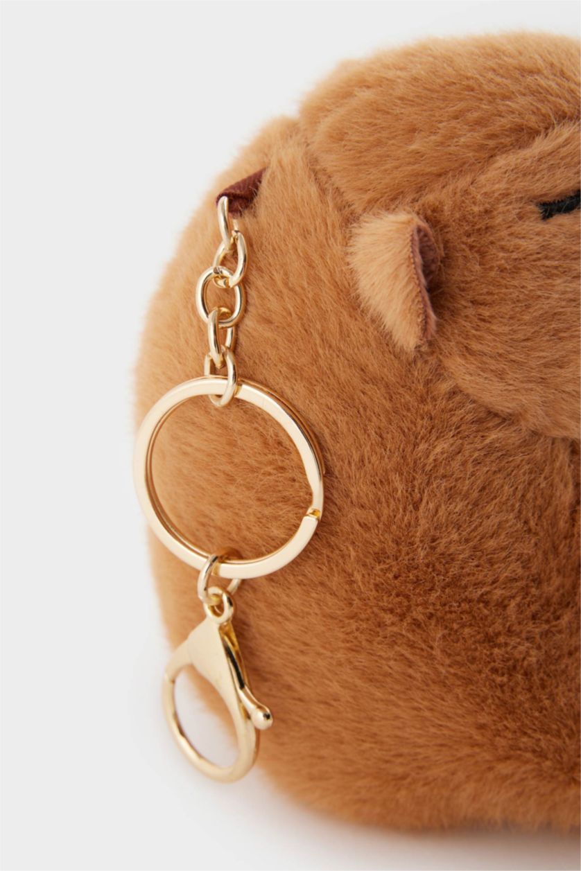 Kadın Karma Kadın Sincap Temalı Charm Anahtarlık