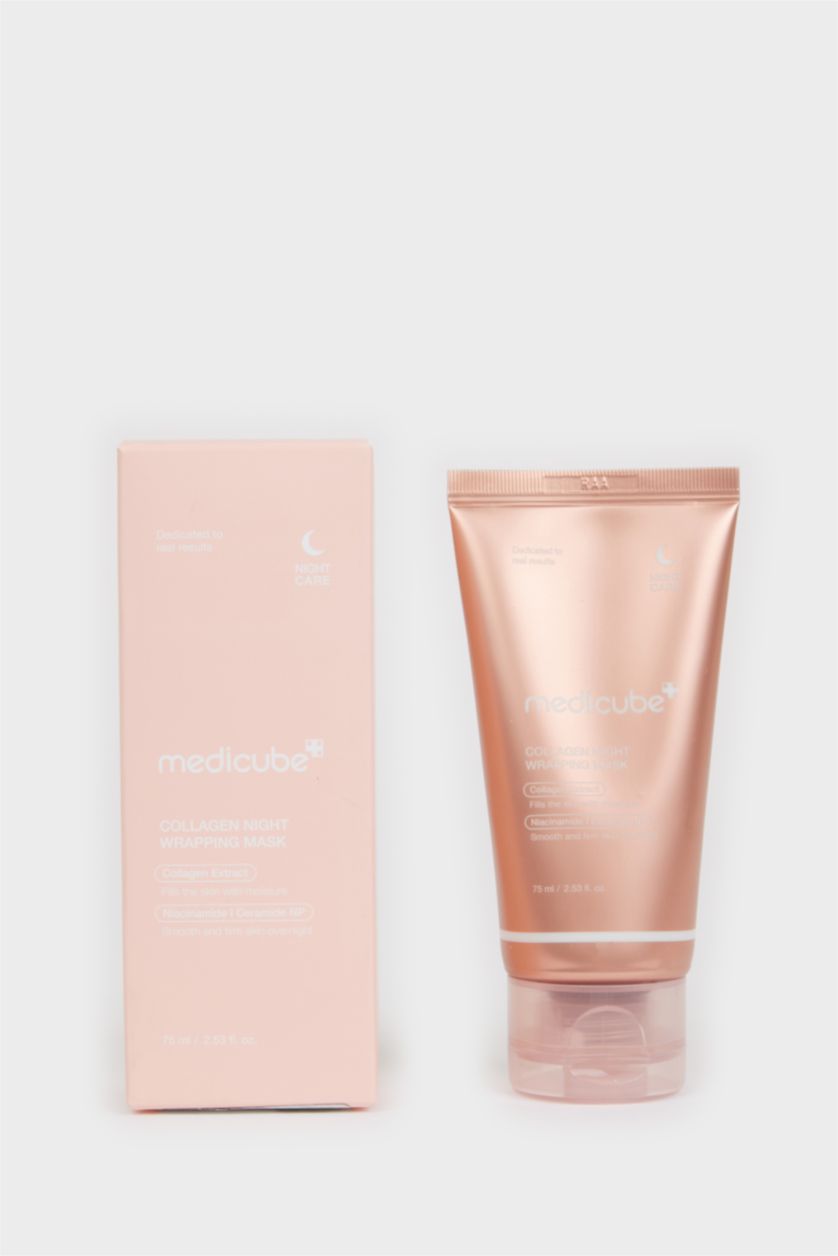 Kadın Pembe Medicube Collagen Night Mask 75ml – Yoğun Onarıcı & Nemlendirici Gece Maskesi