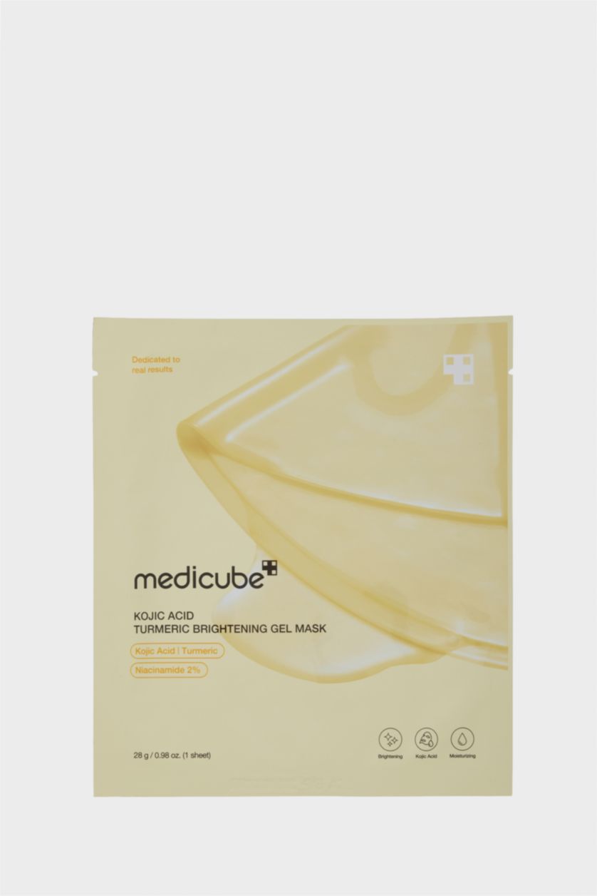 Kadın Açık Sarı Medicube Kojic Acid Turmeric Brightening Jel Maske 28gr