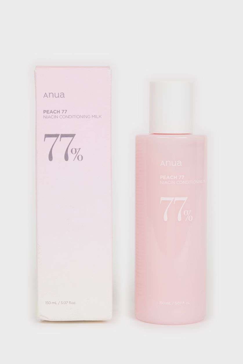 Kadın Pembe ANUA Peach 77% Niacin Care Milk 150ml – Aydınlatıcı & Nemlendirici Bakım Sütü