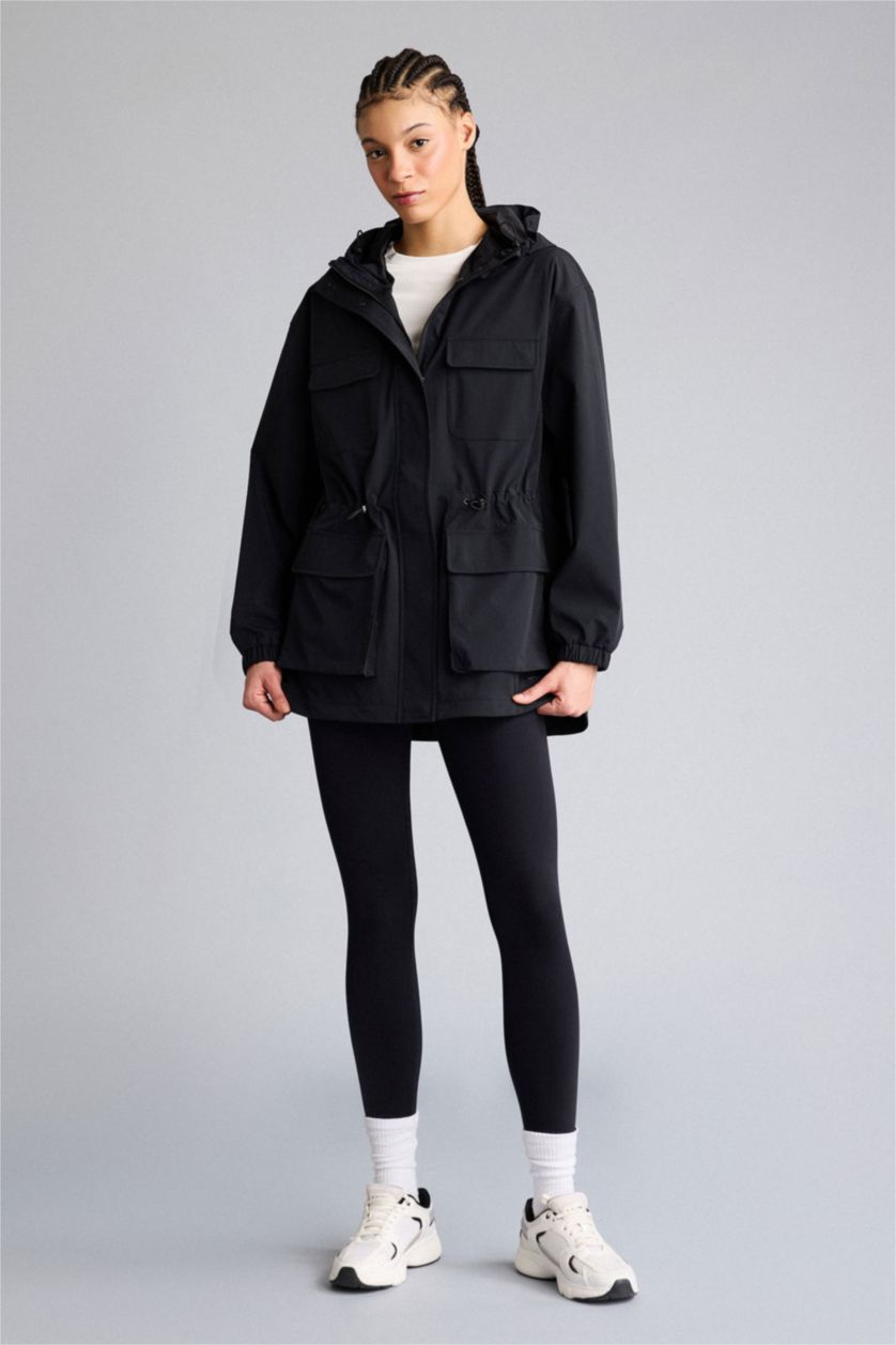 WOMAN Black Regular Fit