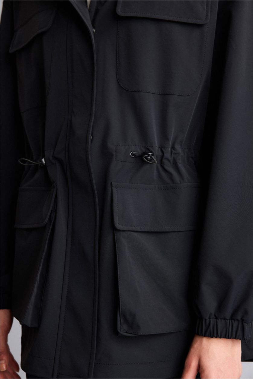 WOMAN Black Regular Fit