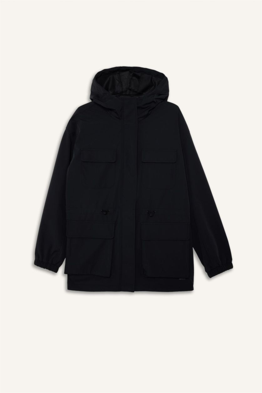 WOMAN Black Regular Fit