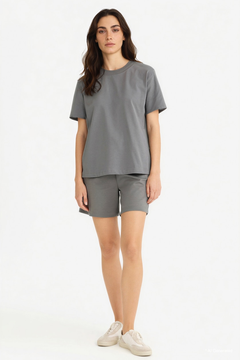FEMME Anthracite Pantacourt