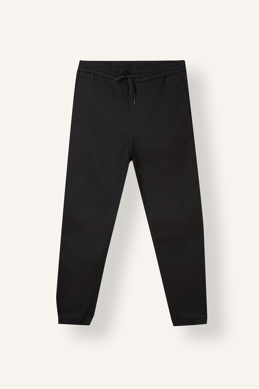 HOMME Noir Pantalon long Coupe régulière
