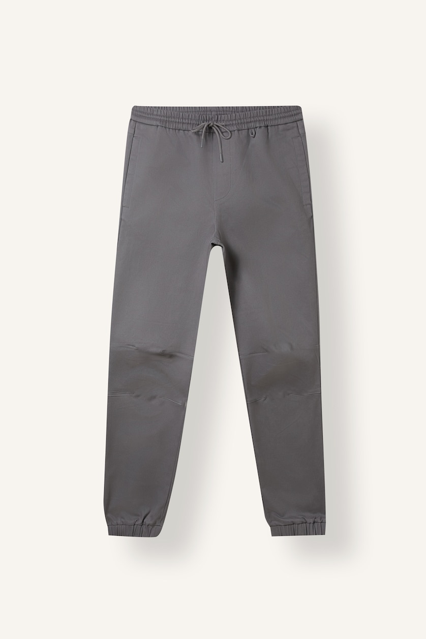 HOMME Gris Pantalon long Coupe régulière
