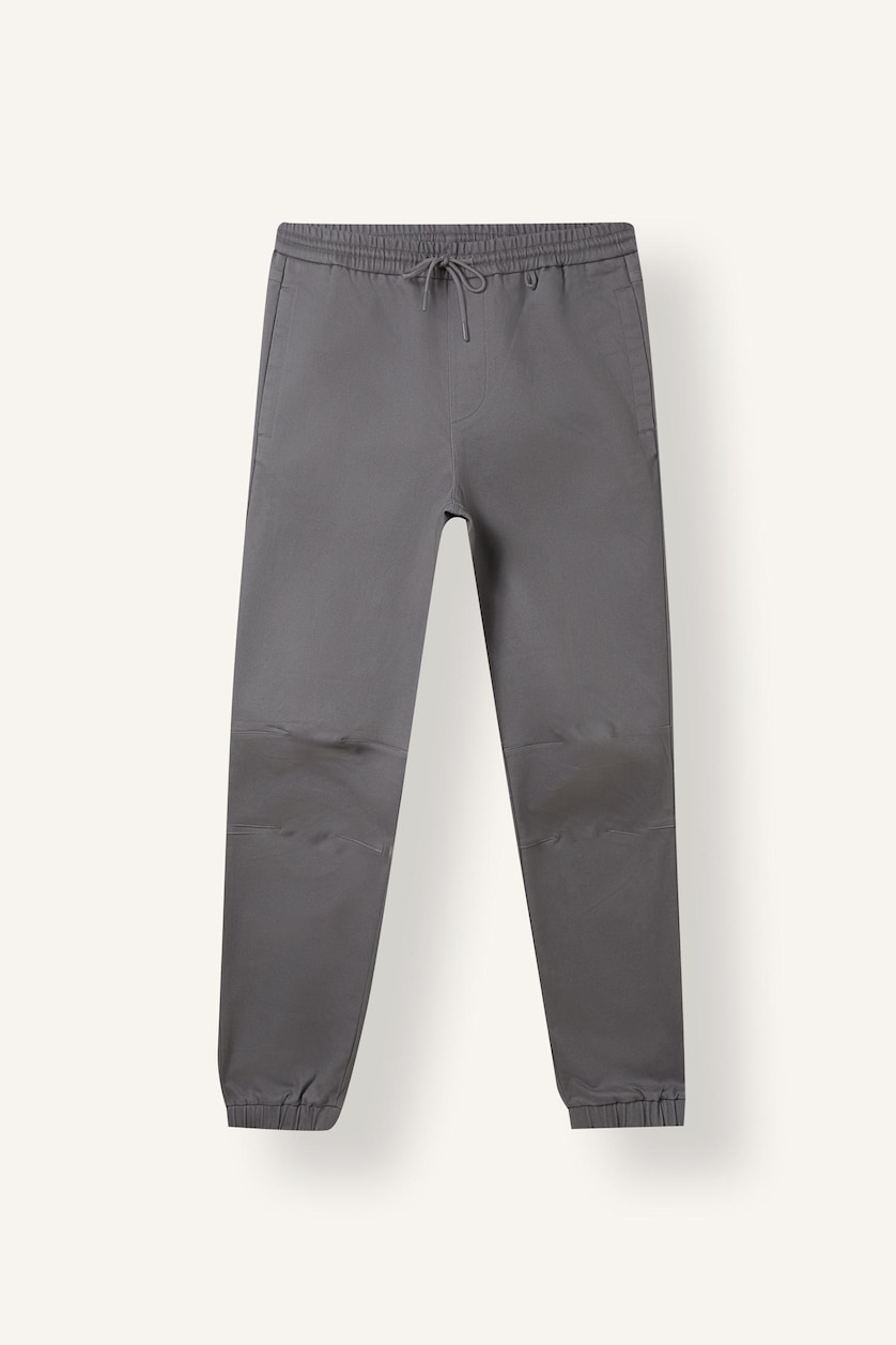 Erkek Gri Regular Fit Pantolon