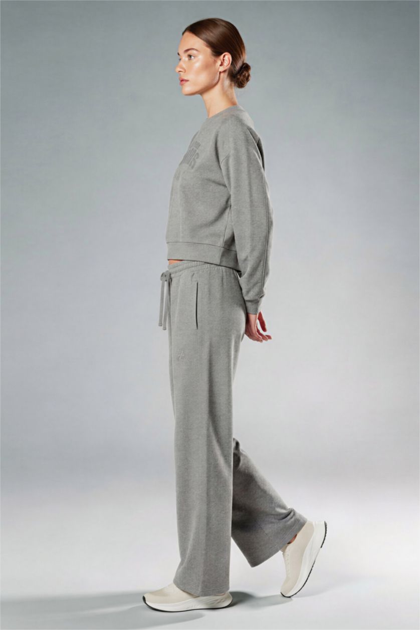 Kadın Grimelanj Aırtech NBA Los Angeles Lakers Wide Leg Eşofman Altı