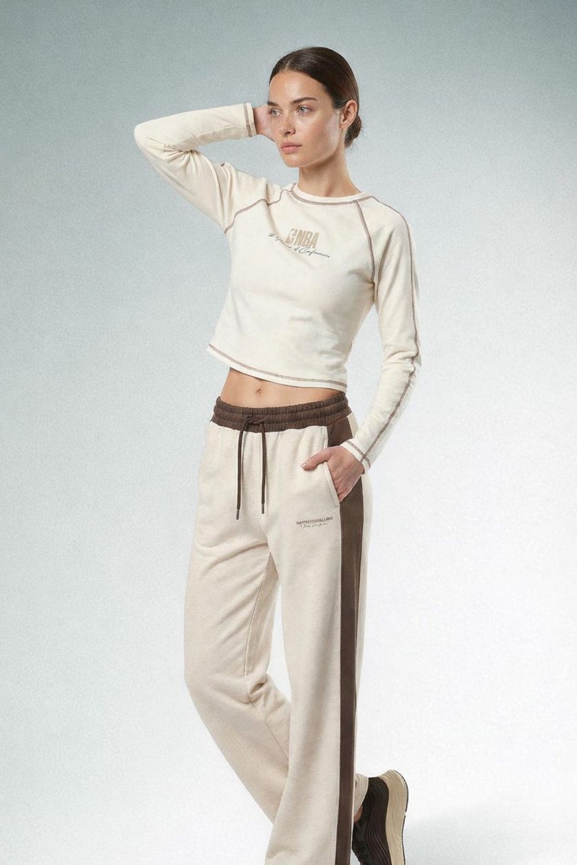 نساء بيج فاتح Woman Long Sleeve T-Shirt