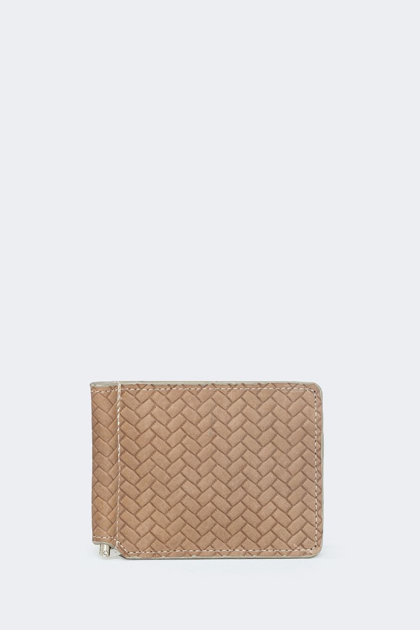 MAN Beige Man Leather Wallets