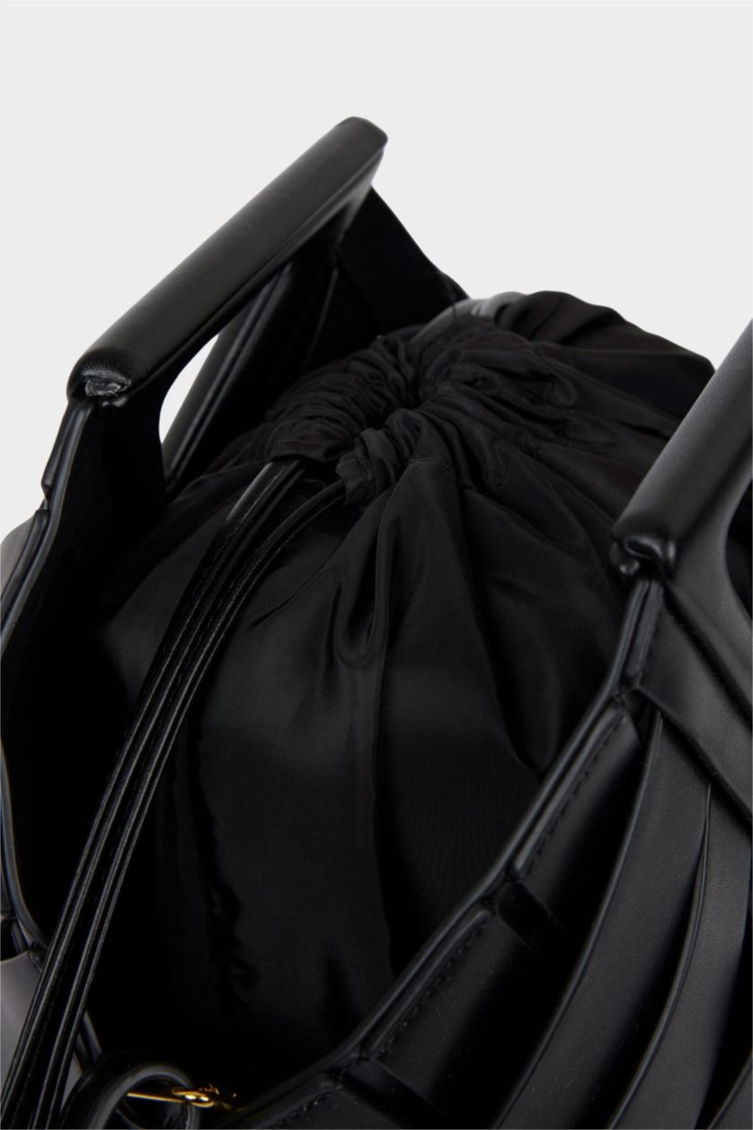 Kadın Siyah DCEY x DeFacto Kadın Suni Deri Çapraz Çanta