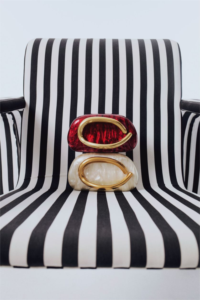 Kadın Kırmızı DCEY x DeFacto Kadın Sedef Görünümlü El Çantası