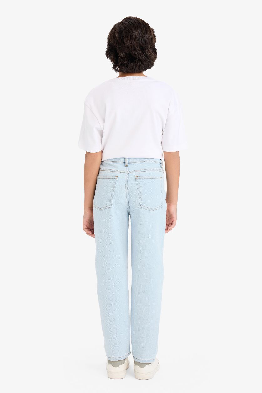 BOYS & TEENS Ice Blue Boy Straight Fit Jeans