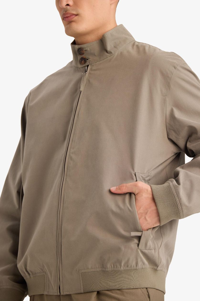 رجال كاكي جاكيت اوفر سايز بياخة بولو