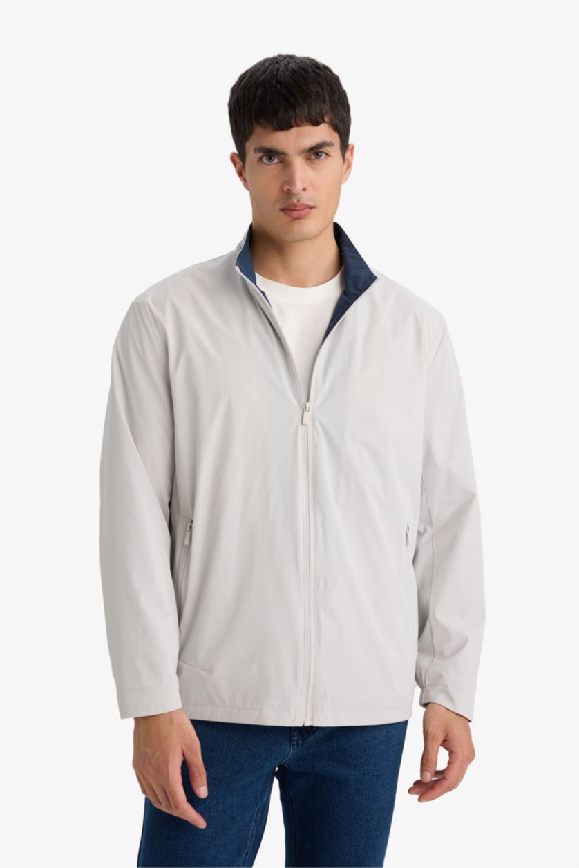 MAN Stone Regular Fit Stand Collar Jacket