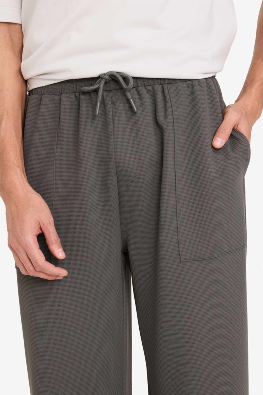 MAN Anthracite Wide Leg Trousers