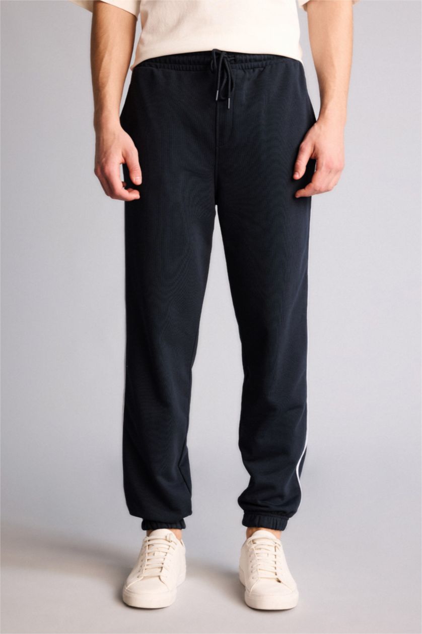 Erkek Lacivert  Jogger Pantolon