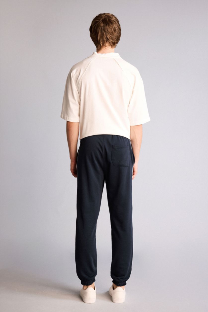 Erkek Lacivert  Jogger Pantolon