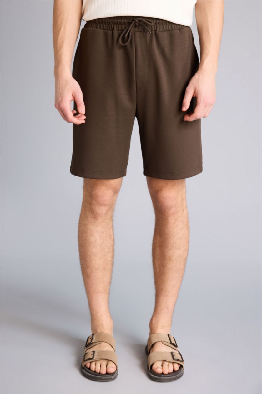 Мужчины Коричневый Шорты Regular Fit