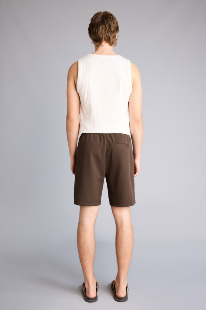 Мужчины Коричневый Шорты Regular Fit