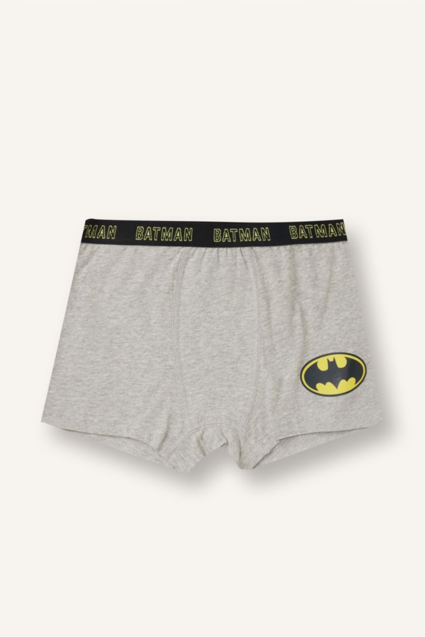 Erkek Çocuk - Genç Erkek Siyah Batman 3'lü Boxer Erkek Çocuk
