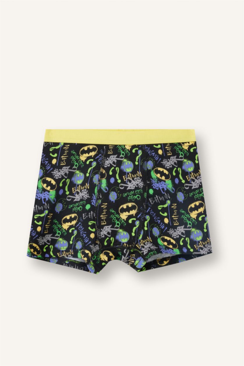 Erkek Çocuk - Genç Erkek Siyah Batman 3'lü Boxer Erkek Çocuk