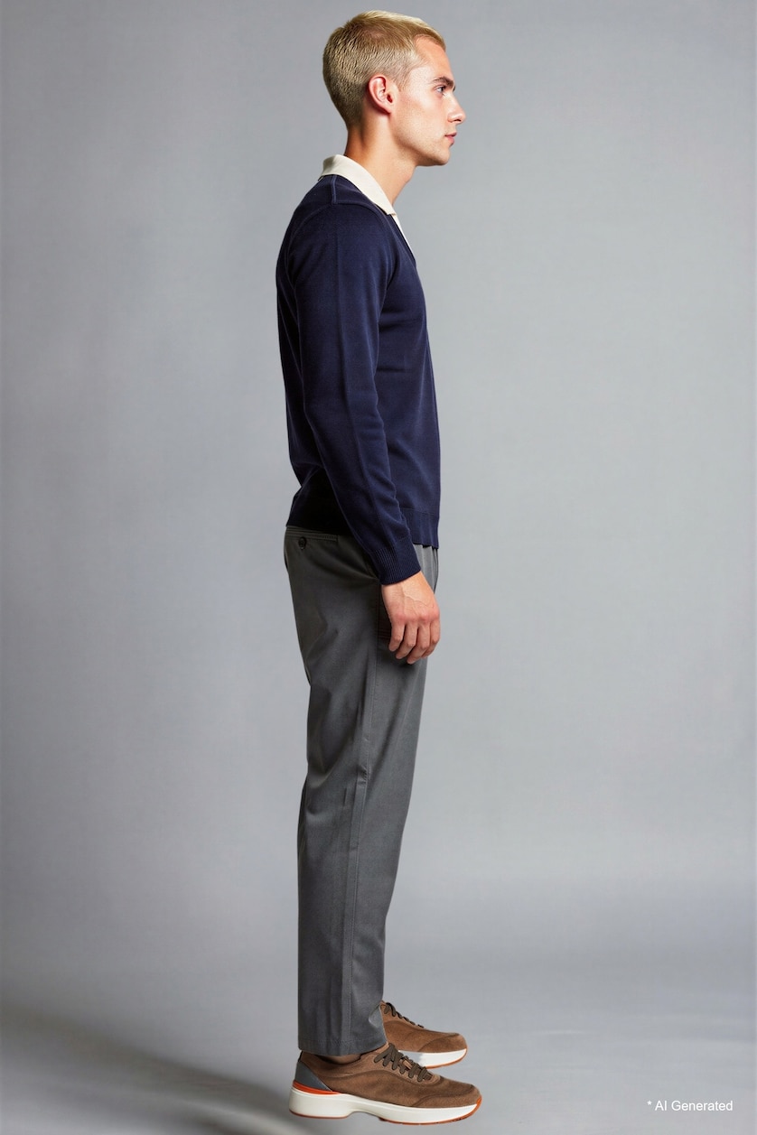 MAN Black Premium Relax Fit Trousers