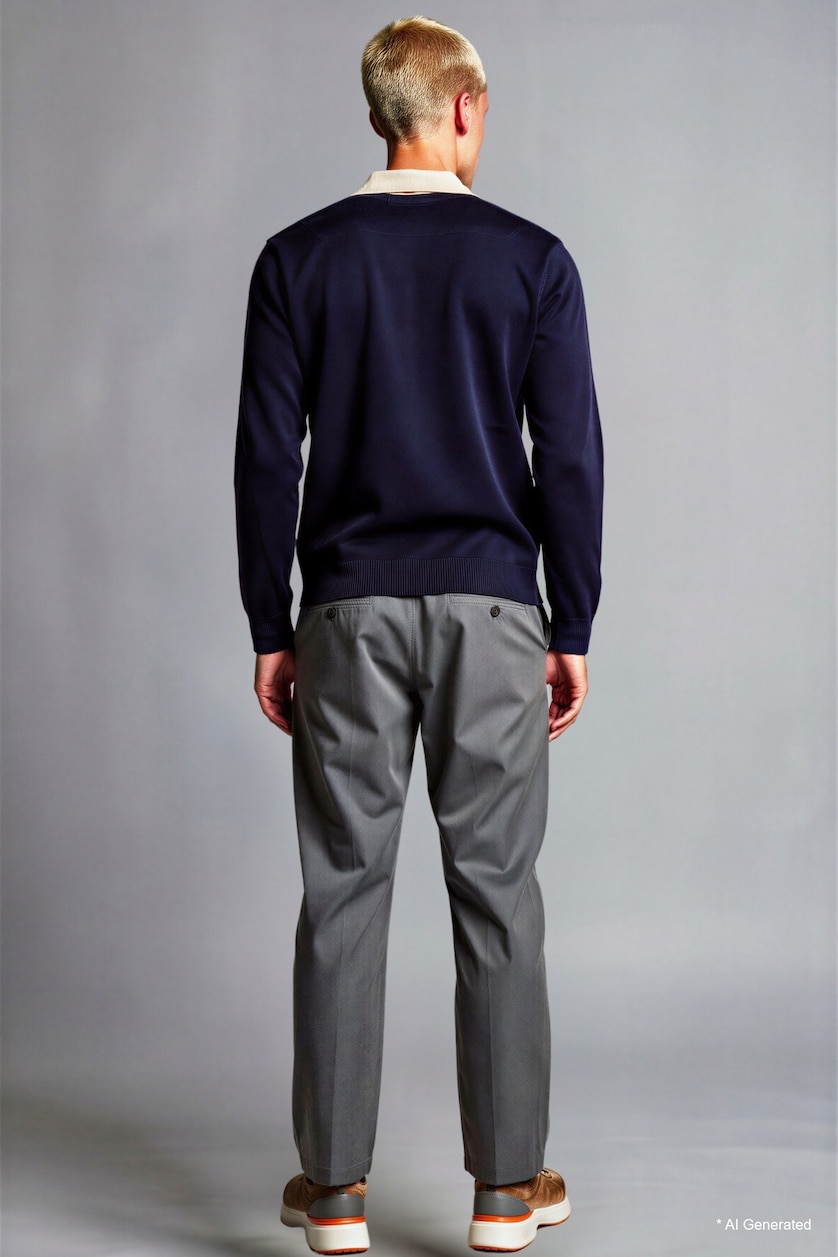 MAN Black Premium Relax Fit Trousers