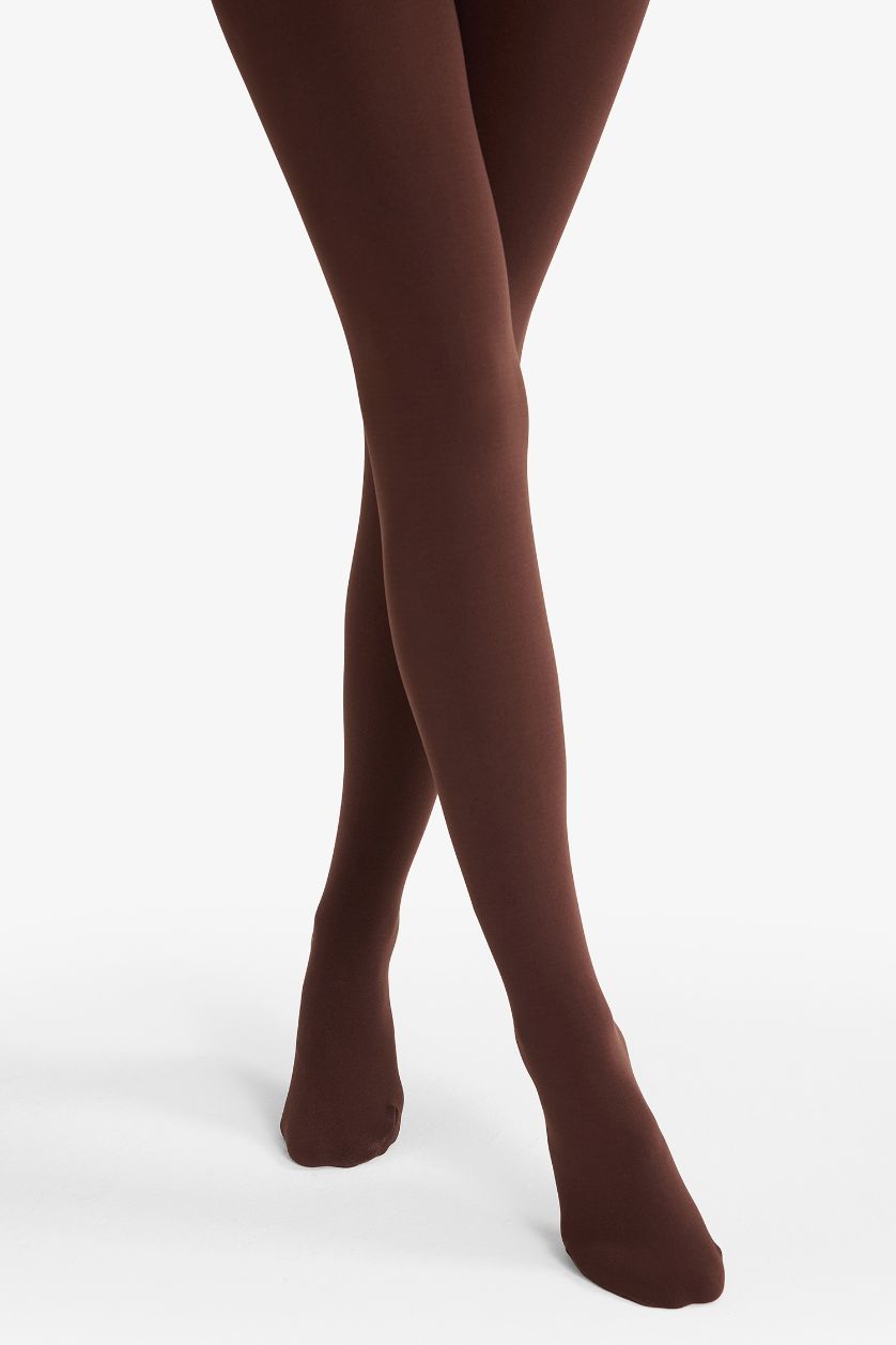 Kadın Kahve Termal Külotlu Çorap